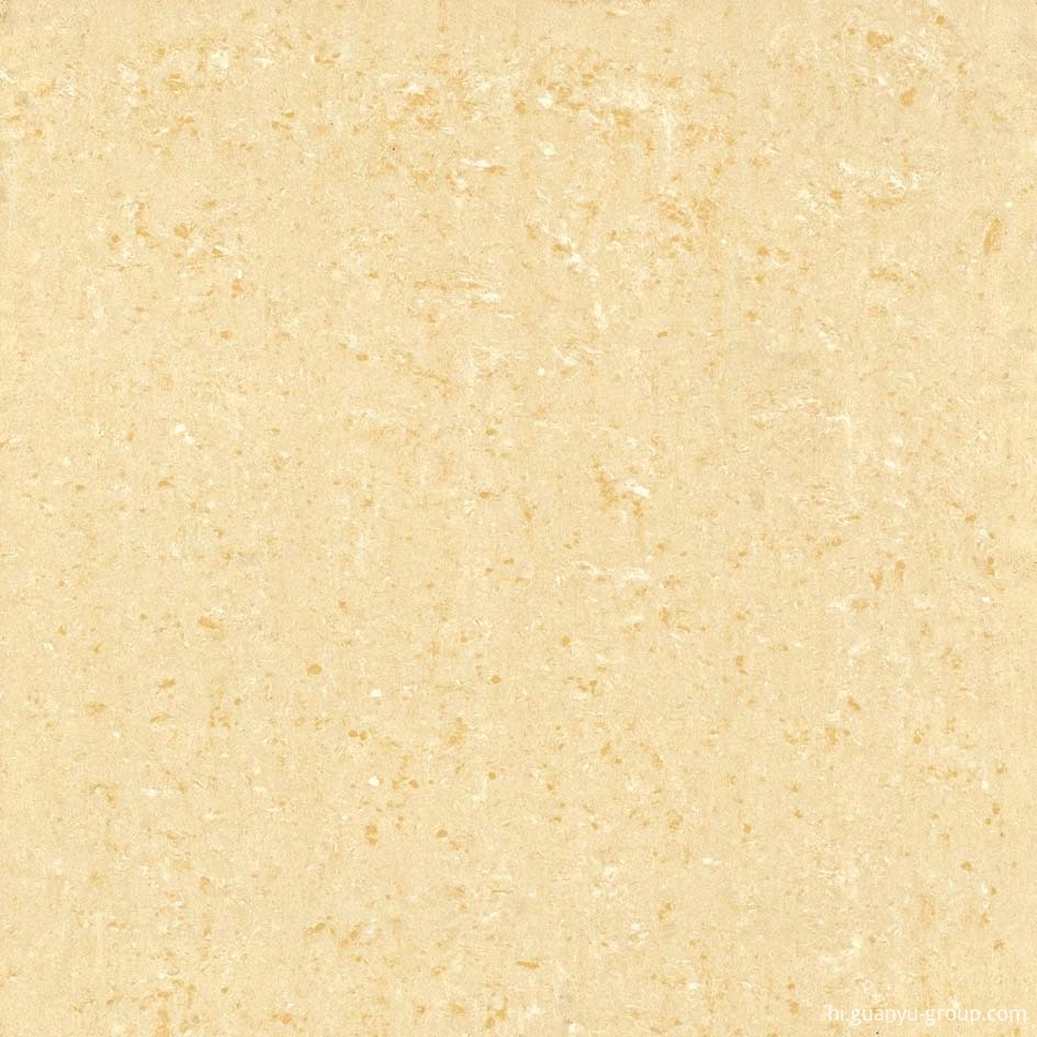 Yellow Double-Loading Polished Porcelain Tile