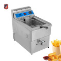 EH171 Electric Deep Fryer Tangki tunggal Peralatan dapur keranjang dapur 220V 7.5KW