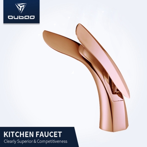 Faucet Rose Gold Single Handle Mewah