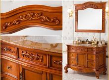 Solid Wood Bathroom Vanity Base,Oak Bathroom Cabinets on Sales