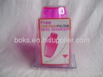3 Plastic Mini Cocktail Shakers?