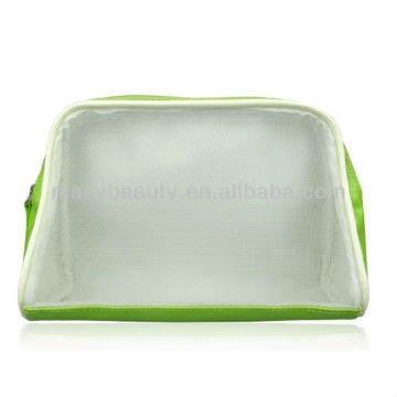 Bulk mesh professional makeup bag