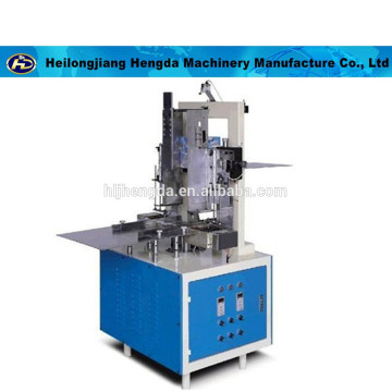 Manual facial tissue paper carton box sealing machine