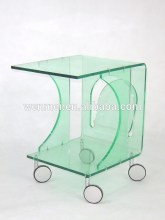 Popupar Design French Acrylic Tea Table , Acrylic Side Table, Coffee Table