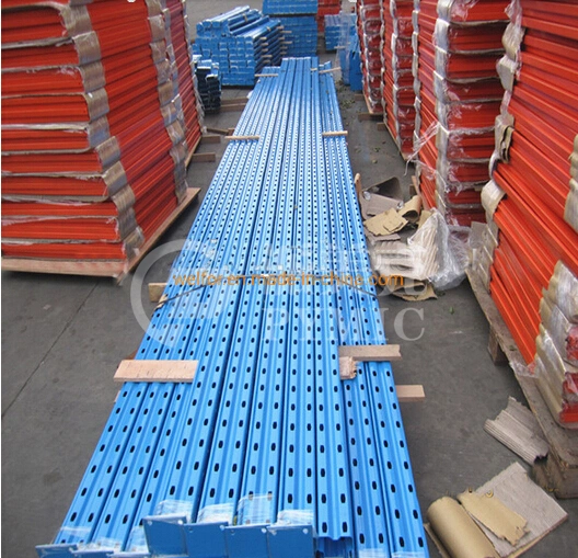 1200kg Us Styles Teardrop Hole Storage Racking Warehouse Racking Systems