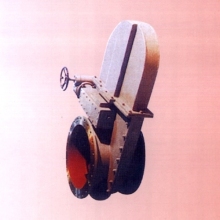 Blast furnace hot blast stove cold air valve