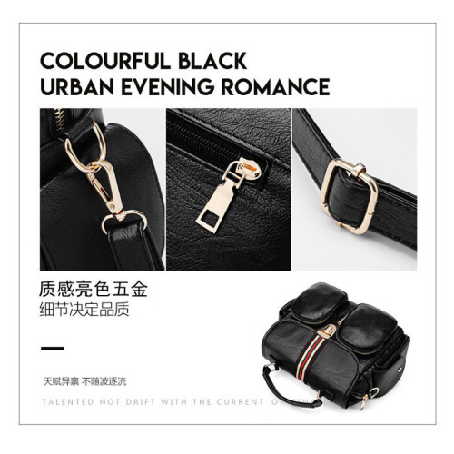 Fashion and leisure new style black lady bags