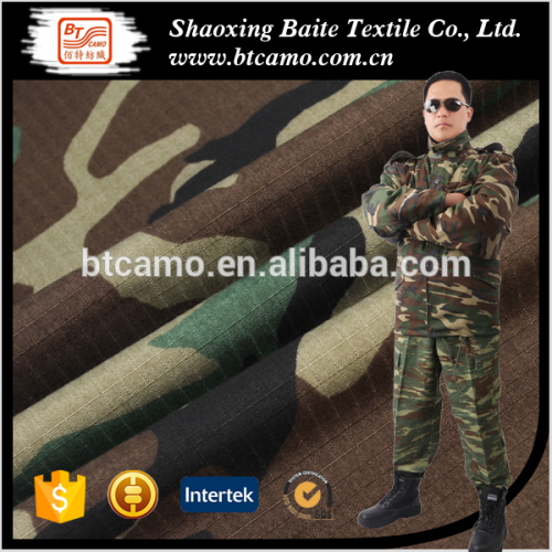 Forest Camouflage Fabric Army Garment