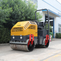 Direção hidráulica simples vibração hidráulica Double Drum Road Roller