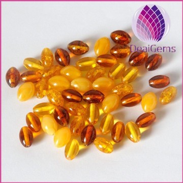 Wholesale imitation natural beeswax bead 100pcs/bag