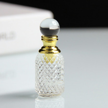 1ml Oud Bottle: Polished Refillable Carving Glass Perfume Oil Bottle Manufacture
