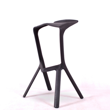 Stacking ABS plastic bar stool dining chair