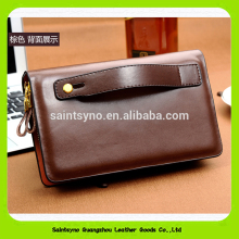 15708 Leather factory custom PU leather mens wallet