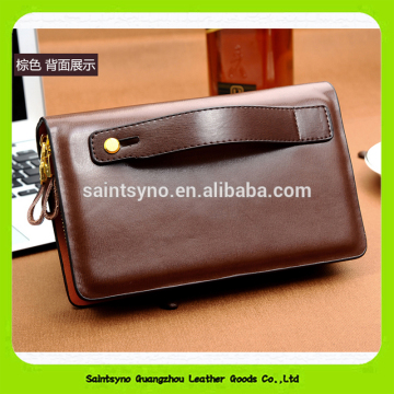15708 Leather factory custom PU leather mens wallet