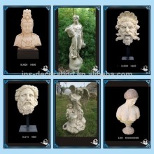 Women head with bust statue