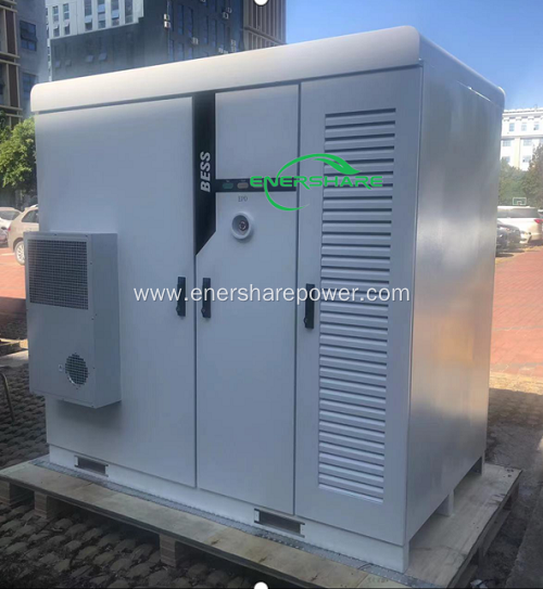 600V 200Ah Rechargeable Lithium Battery Outdoor Cabinet