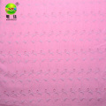 knit eyelet embroidery fabric
