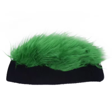 HLC ACC Green Wig Landlord Hat Hooligan Knitted Beanie With Spiked Hair