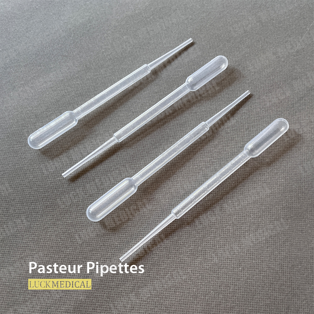 Vrac de pipette de pasteur en plastique