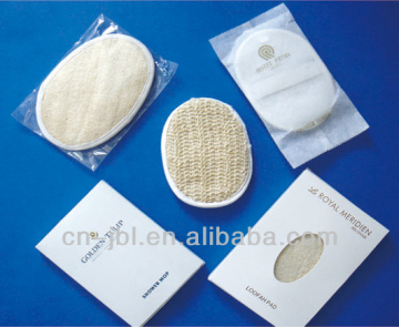 loofah natural wash loofah/hotel disposable loofah