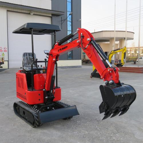 Reliable performance 800kg mini diesel powered crawler excavator