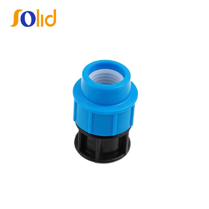 Reliable PP Compression End Cap Fitting Systems