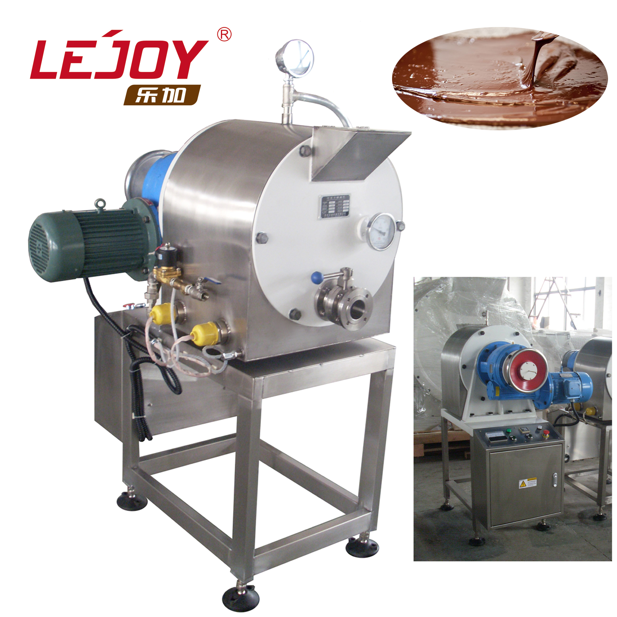 Factory Price New Automatic Chocolate Refiner for Chocolate Mass Making