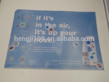 Eco-friendly pvc table mat/mouse pad/bar mat