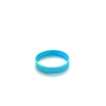 Promotional Debossed Silicone Bracelets-180*12*2mm