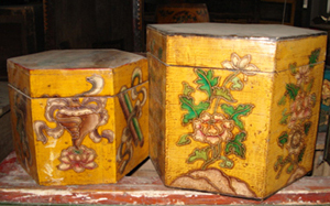 Antique Painted Box 