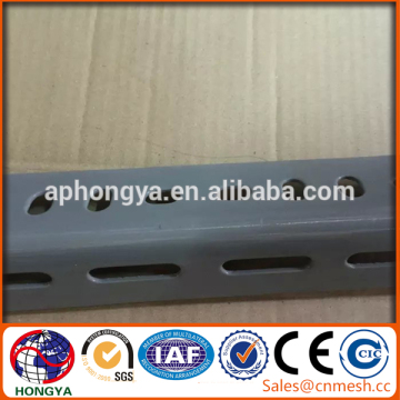 Painted or Galvanized Slotted Steel Angle