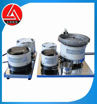Low noise spiral piezo electric vibration feeder with exclusive patent rights
