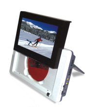 8" Slide TFT LCD Multimedia Portable DVD player with Touch-key
