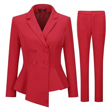 2022New Style Office Lady Two Pieces Suit Fashion Modern Women Business Suits