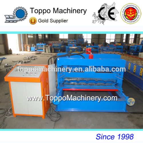 Cheap Glazed Roofing Sheet Metal Roll Form Machine China Machine