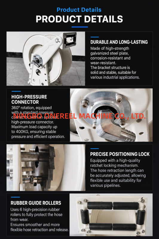 Yakıt Dağıtıcı Otomatik Hortum Makarası (2) Fuel Dispenser Automatic Hose Reel (2)