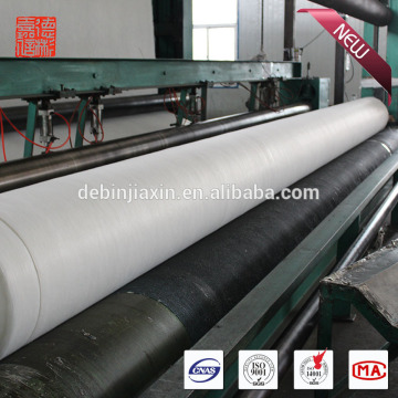 cheap white fabric non wowen polyester geotextile