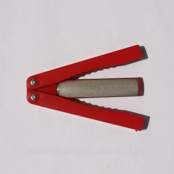 Oval shape diamond Camping Survival outdoor knife Folding Sharpening Steel