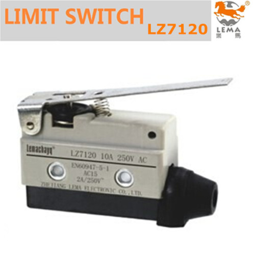 Limit Switches Manufacturer Types of 10A 250VAC Electrical Limit Switch Lz7120