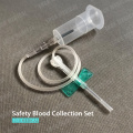 Safety Blood Collection Set with Pre-Attached Holder