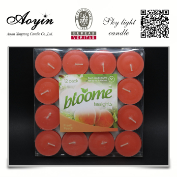 Tea Light Type and Multi-Colored Candles