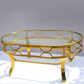 Simple creative elliptic coffee table