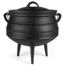 3-Leg Cast Iron Halloween Cauldron - Outdoor Cookware