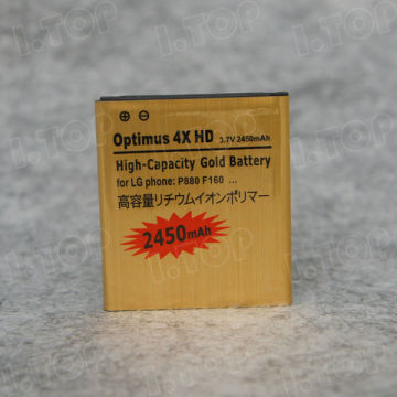 New arrival lithium replacement batteries for LG cell phones Optimus 4X battery
