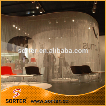 decorative hanging chain room divider