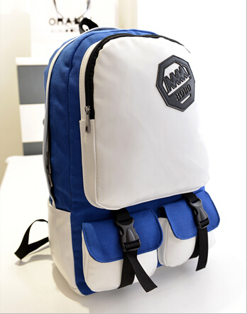 New style college leisure backpack canvas bags