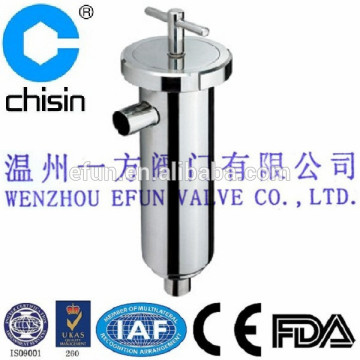 Stainless steel sanitary filter,pipeline filter,90degree Filter,sanitary filter