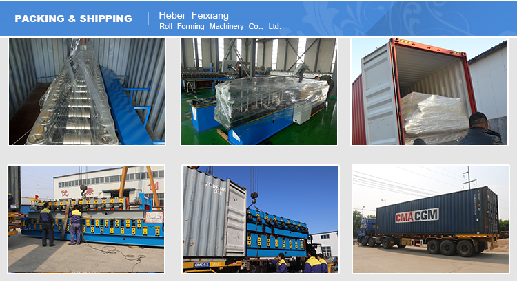 color steel double layer  roll froming machine