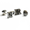 Metal Emblem Rivet Back Studs