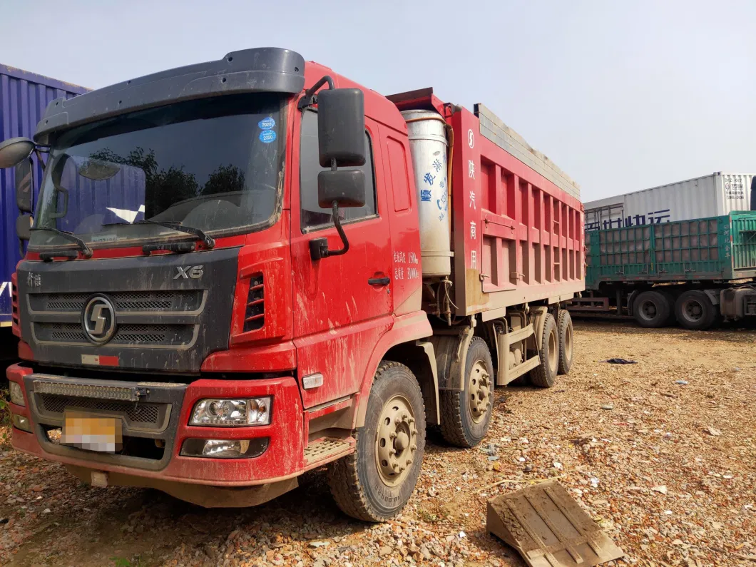 Fairly Used Shacman Heavy Duty Tipper Truck 8X4 12 Wheels Dump Truck for Hot Sale
